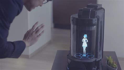 Tiny Hologram Breathes New Life Into This Virtual Assistant Tomorrow Daily 300 Video Cnet