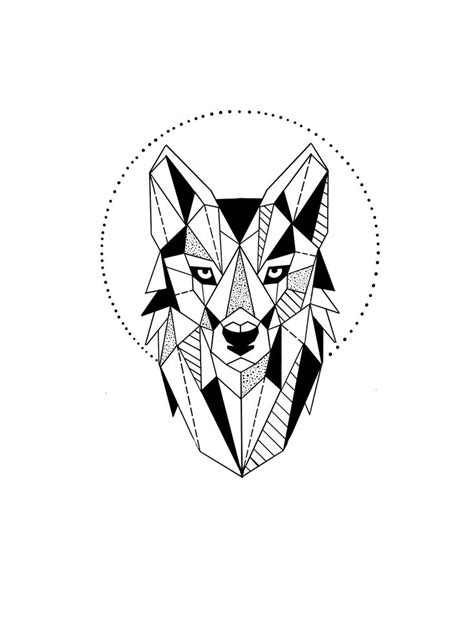 Pin By Chelsey Smith Kouns On Tattoo Stencil In 2024 Geometric Wolf