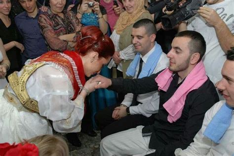 Bosnian Bride Part Of Traditional Wedding