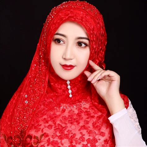 Echte Zijde Hijab Noble Moslim Dames Party Sjaals Grandado