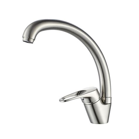 LEDEME Kitchen Faucet Mixer Hot And Cold Single Handle Tap 360 Degree