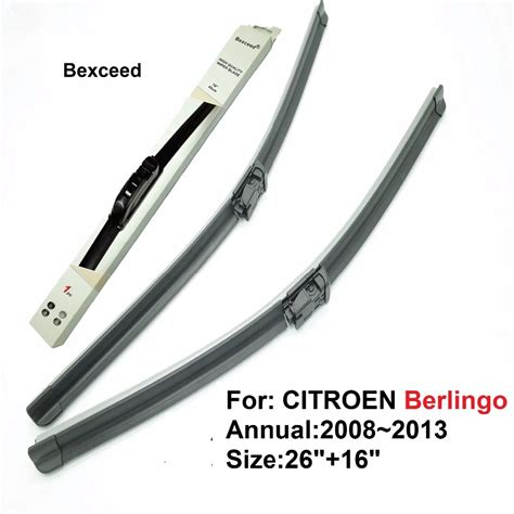 Bexceed Of Car Windshield Special Rubber Wipers Blade For Citroen