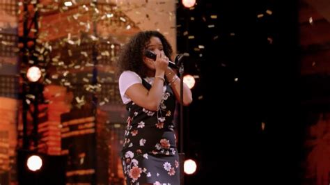 The 15 Year Old Amanda Mena Earns Golden Buzzer From Mel B America´s Got Talent 2018 Youtube