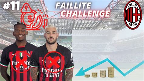 FIFA 23 CARRIÈRE AC MILAN FAILLITE CHALLENGE 0 11 YouTube