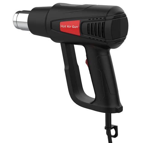 2000w Heat Gun Hot Air Gun Dual Temperature Settings 4 Nozzles High Power Tool Artofit