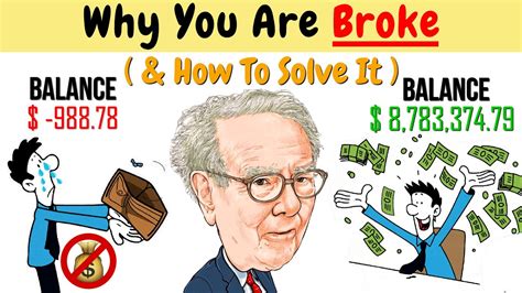 Warren Buffett “10 Miserable Reasons Why You Are Still Broke And Poor