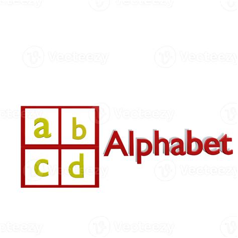 Abcd Alfabeto 3d 22936558 Png