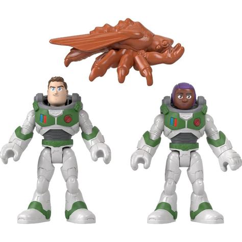 Imaginext Disney Pixar Lightyear Buzz Lightyear And Alisha Hawthorn Figures