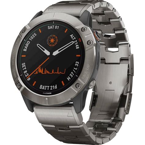 LastPrice שעון ספורט חכם נטען סולרי Garmin גארמין Fenix 6X Pro Solar