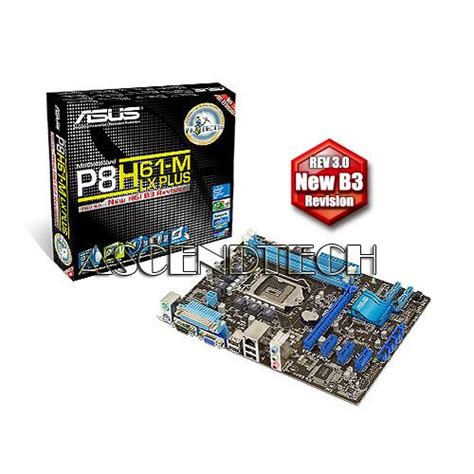 P8H61 M LX PLUS B3 Asus P8H61 M Lx Plus LGA1155 H61 B3 DDR3