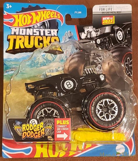 Hot Wheels Monster Trucks Rodger Dodger Magic Ball Trea