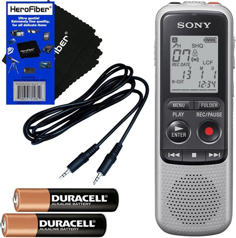 Amazon.com: Sony ICD-BX140 MP3 Digital Voice IC Recorder with Built-in ...