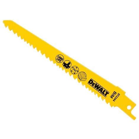 X Dewalt Dt Qz Bi Metal Reciprocating Blade For Wood Cordless Mm