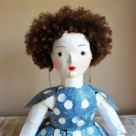 Paper Mache Doll