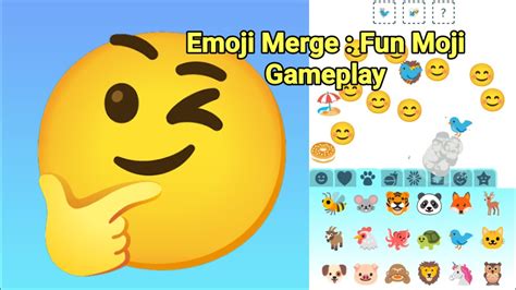 Emoji Merge Fun Moji Game Gameplay Youtube