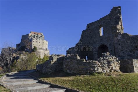 Sacra di San Michele stock photo. Image of gothic, christian - 182959566