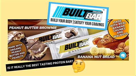 2 New Built Bar Flavors Review The Best Protein Bars Ww Weight Watc In 2020 Best