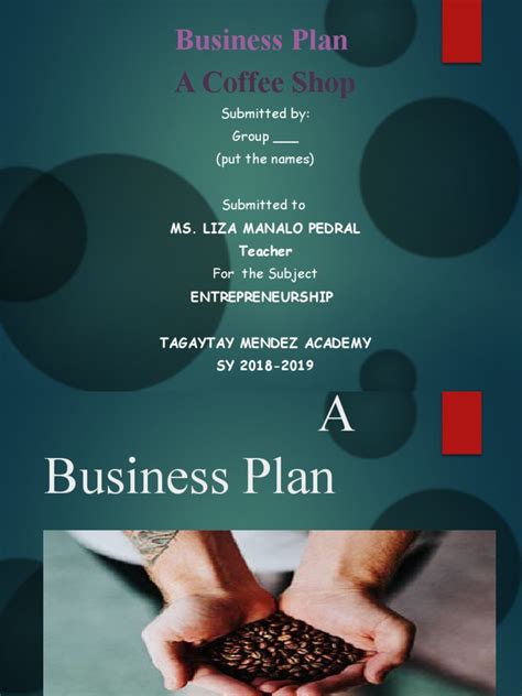 Coffee Shop Business Plan 1 | PDF | Coffeehouse | Coffee