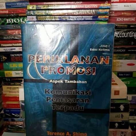 Jual Buku PERIKLANAN DAN PROMOSI KOMUNIKASI PEMASARAN EDISI 5 JILID 1