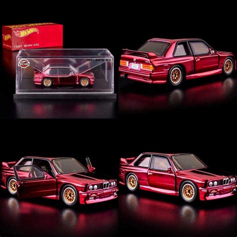 Hot Wheels RLC Red Line Club 1991 BMW M3 Spectraflame Red Hobbies