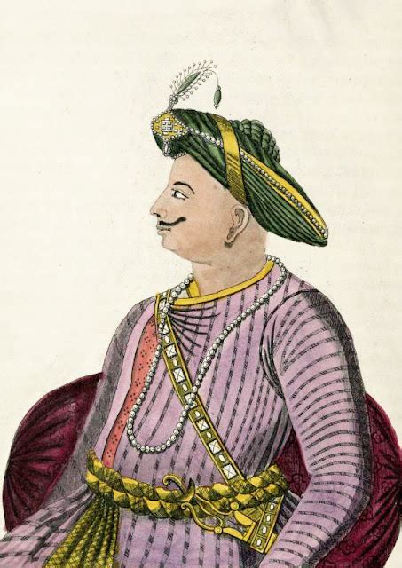 A Collection Of Portraits Of Tipu Sultan