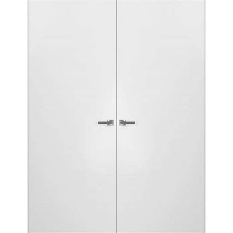 Sartodoors 48 In X 96 In Unassembled Left Hand Solid Core White Wood