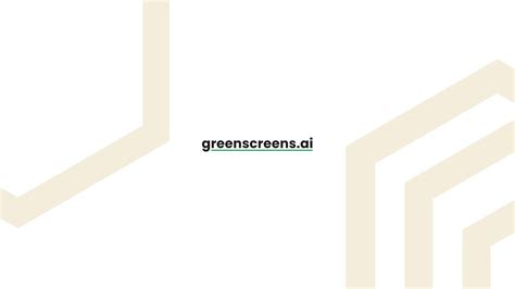 Greenscreens Ai Announces Integration Partnership With Mcleod Software