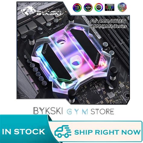 Jual Bykski Cpu Water Block Rgb Pendingin Cair Kupu Kupu Mekanik Untuk