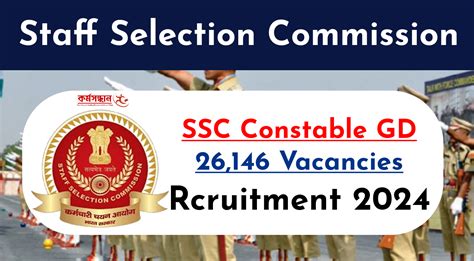 SSC Constable GD 2024 Application Starts For 26 146 Vacanc