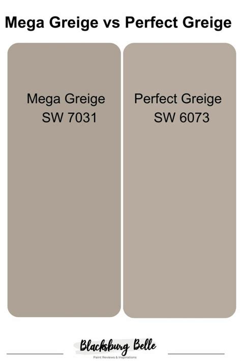 Mega Greige Vs Perfect Greige How To Choose