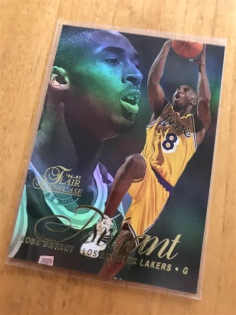 KOBE BRYANT NBA Card Fleer Flair Showcase 1996 97 Row 2 Lakers HOF