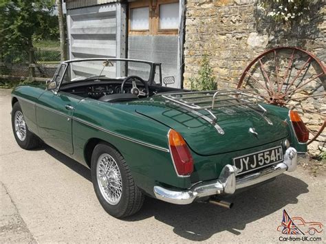 MGB Roadster 1969 In British Racing Green