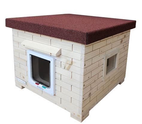 Katzen Outdoor Haus Katzenhaus Mao Aus Holz