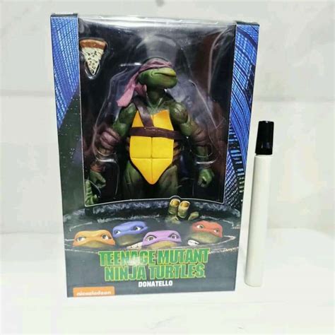 Jual Mainan Action Figure Neca Donatello Ungu TMNT Kura Kura Ninja