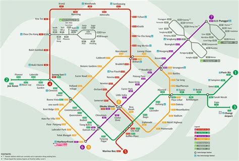 Map Mrt Singapore Mrt System Map Singapore Republic Of Singapore