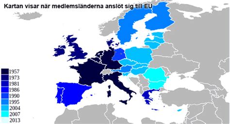 Europeiska Unionens Historia Historia SO Rummet