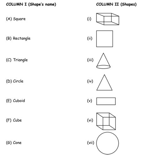 Class 3 Shapes Worksheet 1 Ncertbookspdfcom