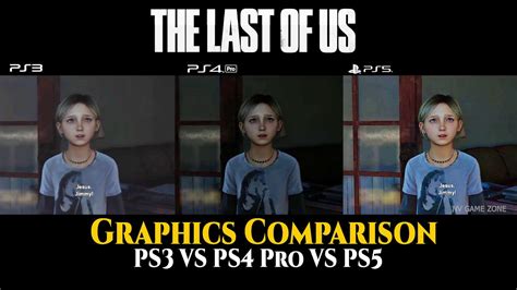 The Last Of Us Ps5 Graphics Comparison The Last Of Us Ps3 Vs Ps4 Pro Vs Ps5 Nv Game Zone