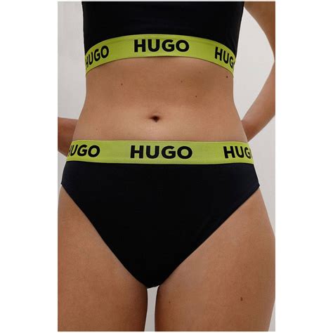 HUGO Classic Sporty Bikini Bottom Yellow Dressinn