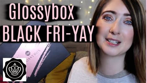 Glossybox Black Friday Limited Edition Unboxing Spoilers Youtube