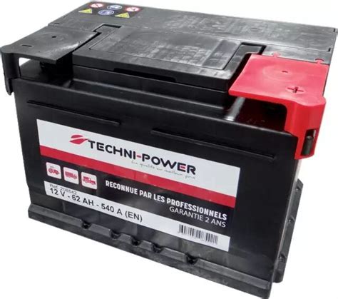 Batterie V Ah A A Droite Techni Power