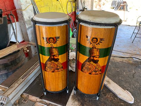 Nyabinghi Drums Kete And Fundeh Set Etsy