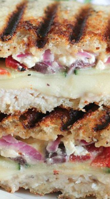 Loaded Turkey And Hummus Panini Easy Panini Recipe Recipe Specialty Sandwiches Delicious