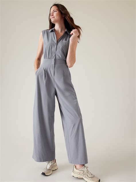 Brooklyn Heights Wide Leg Jumpsuit Athleta