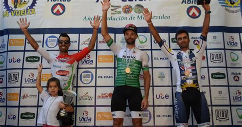 Roderyck Asconeguy ganó la penúltima etapa de la Vuelta Ciclista del