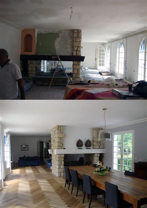 Rénovation compléte d une maison à Saint Médard d Eyrans une