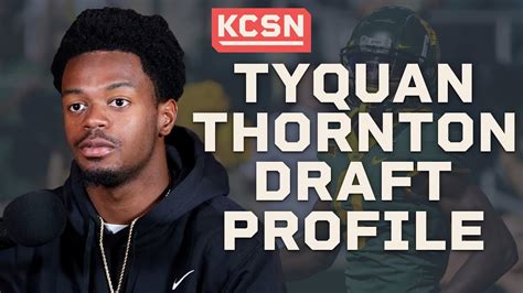 Tyquan Thornton Draft Profile Baylor WR 2022 NFL Draft YouTube