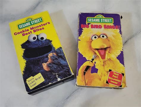 Vintage 1995 Sesame Street Vhs Etsy