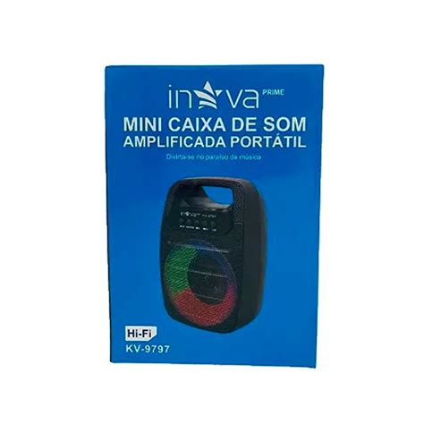 Caixa De Som Bluetooth Inova Kv Inova Acess Rios