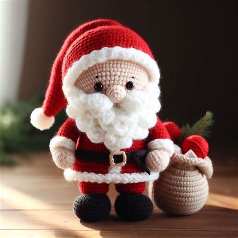 Cute Crochet Santa Claus Amigurumi Free Pattern Amigurumi In